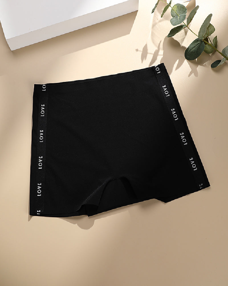Buchstaben Webband Boxershorts Shapewear Nahtlos Atmungsaktive Unterwäsche