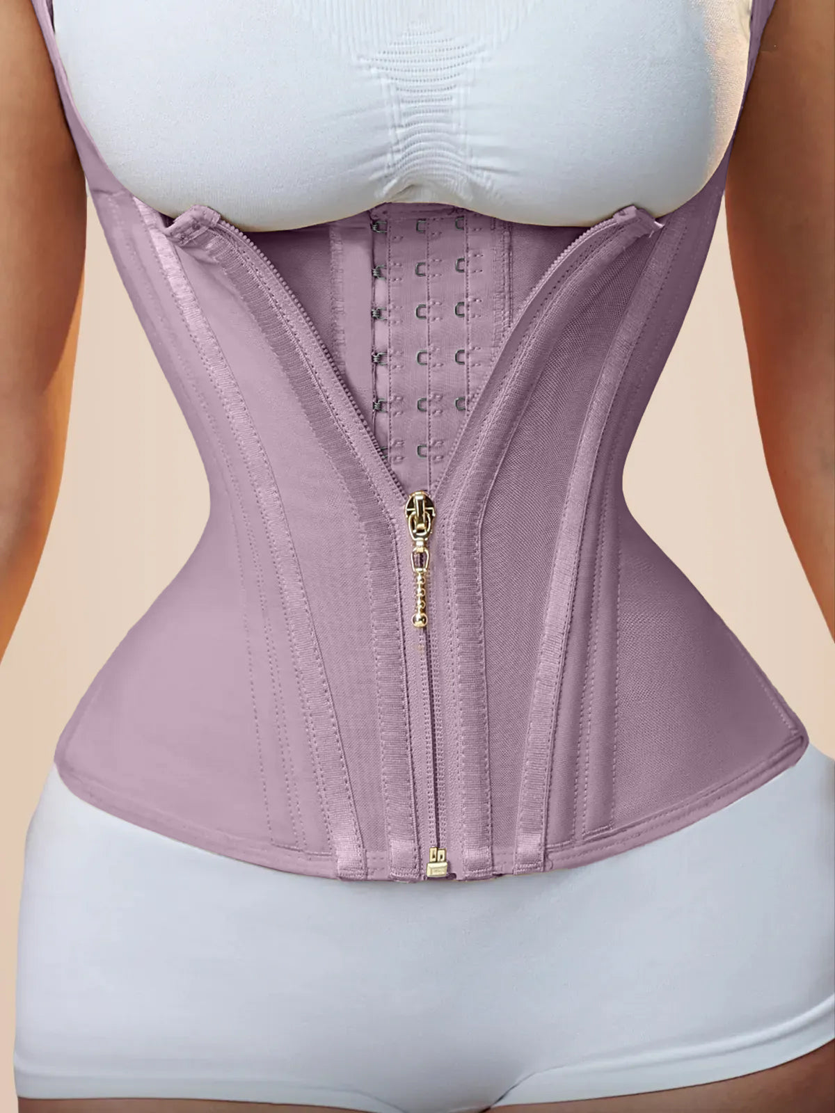 Shapshe® Taillentrainer für Damen Body Shaper Korsett Weste Tanktop mit Stahlknochen