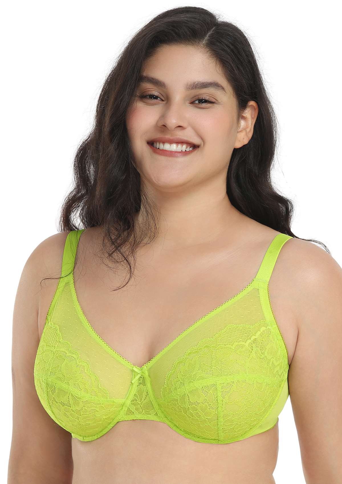 (Cardi B recommends)Enchante Unlined Lace Underwire Bra