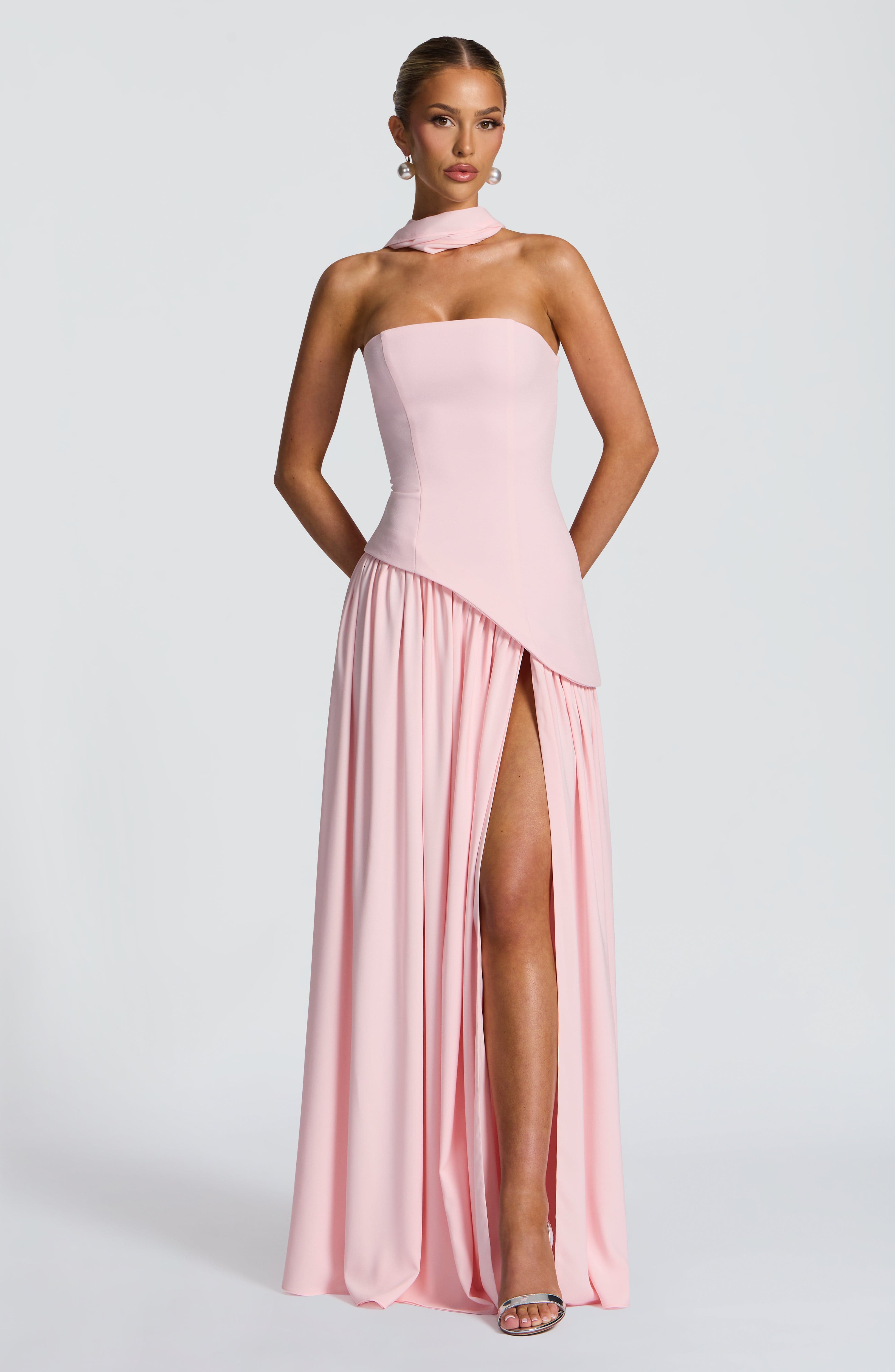 Maliyah Maxi Dress - Blush