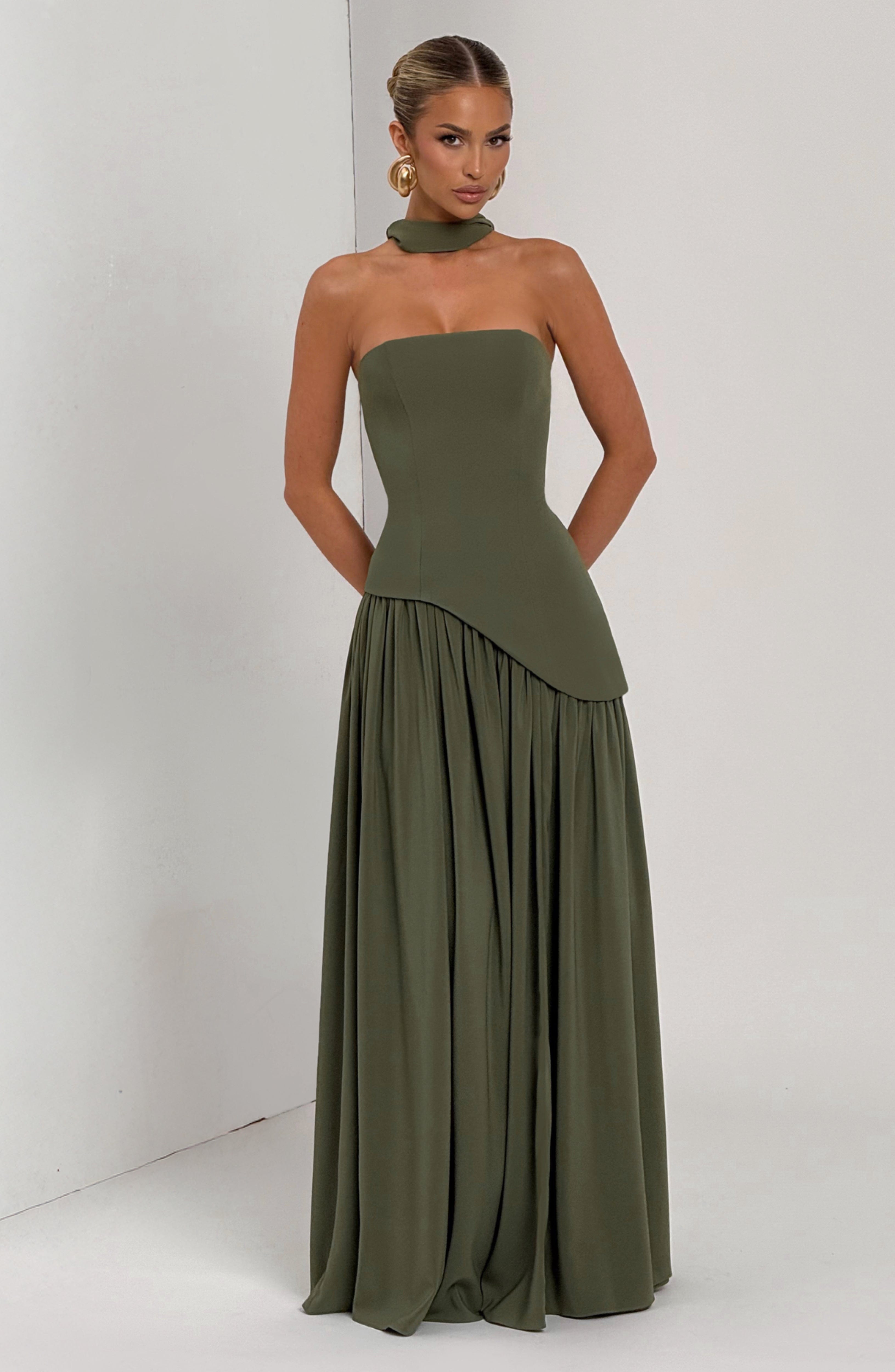 Maliyah Maxi Dress - Khaki