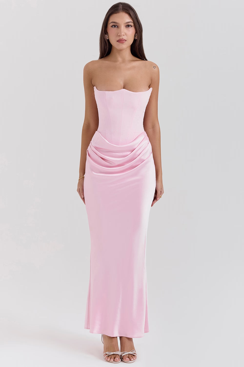 Rosalind Maxi Dress - Blush