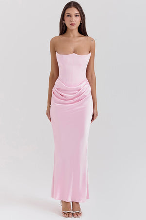 Rosalind Maxi Dress - Blush