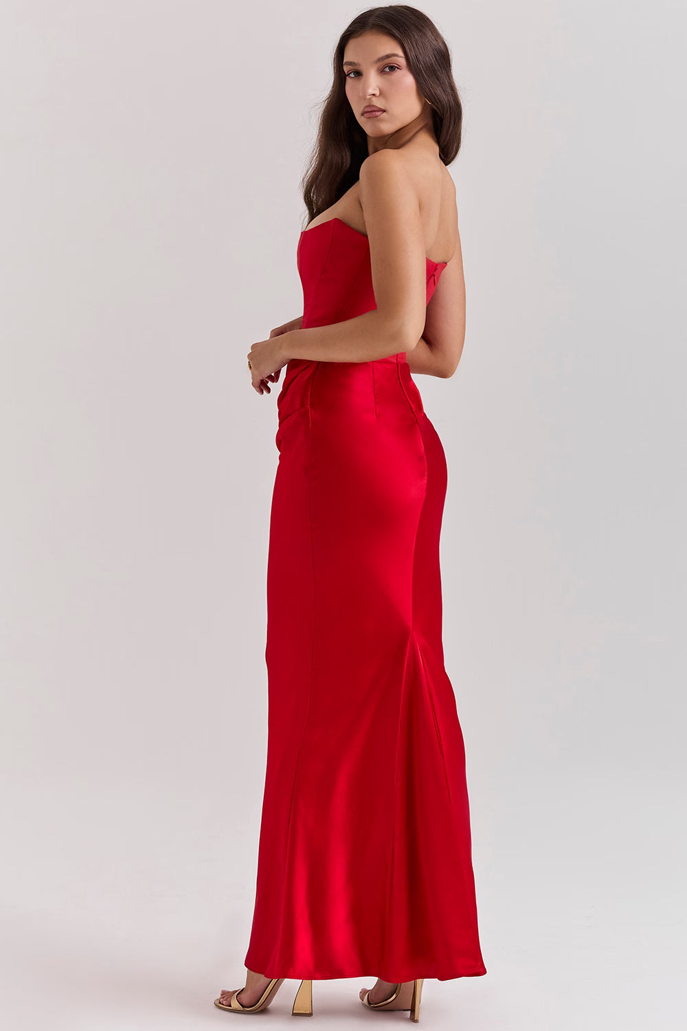 Rosalind Maxi Dress - Red