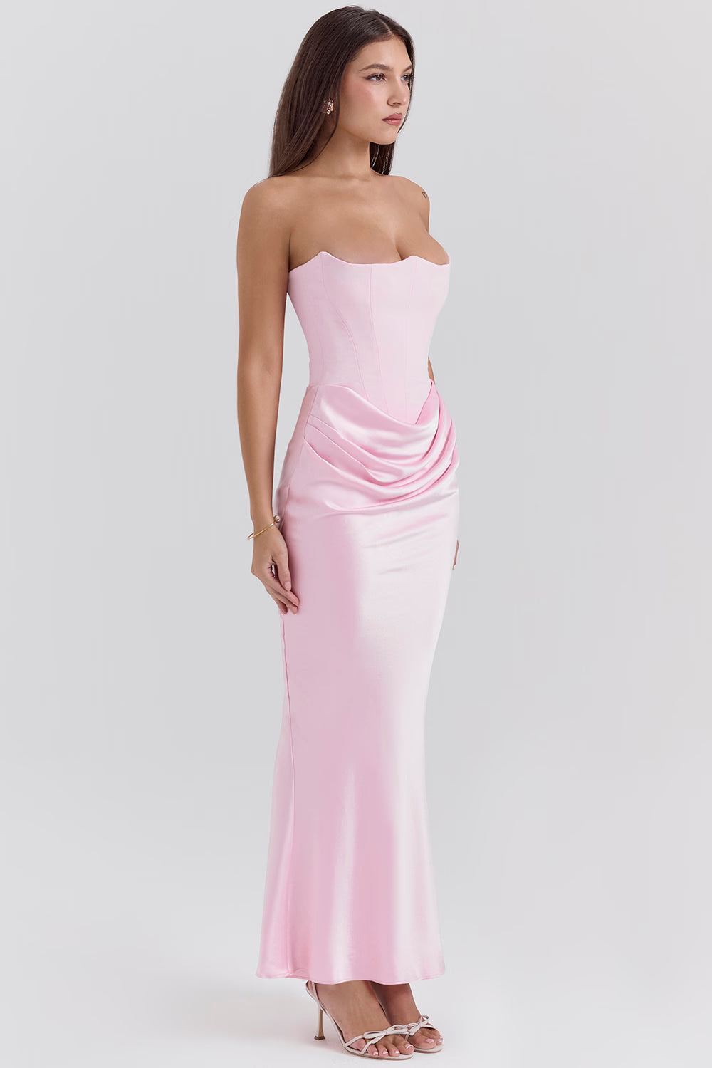 Rosalind Maxi Dress - Blush