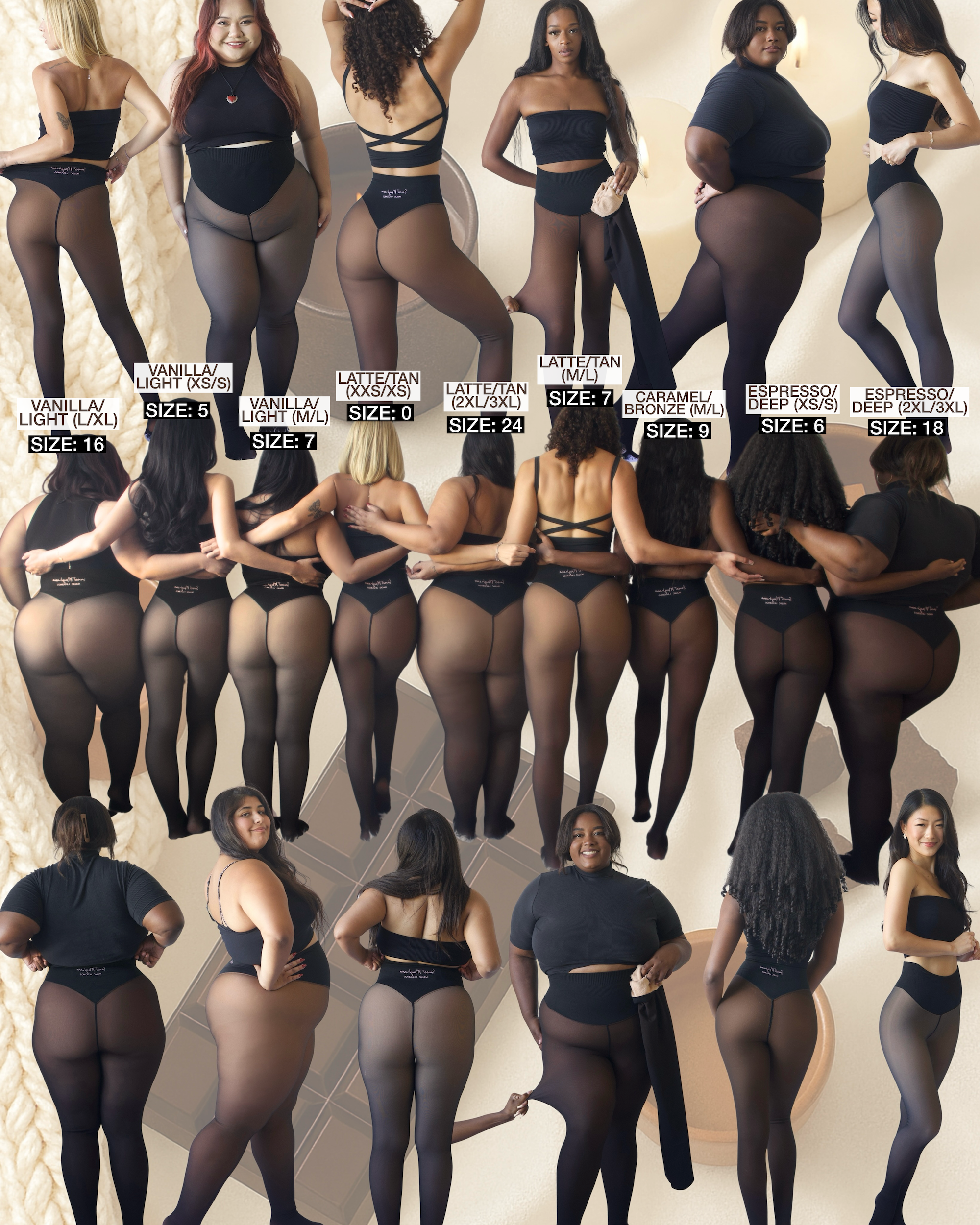 Thermal Sheer-Look Fleece Leggings – High-Waist, Footed Opaque Tights