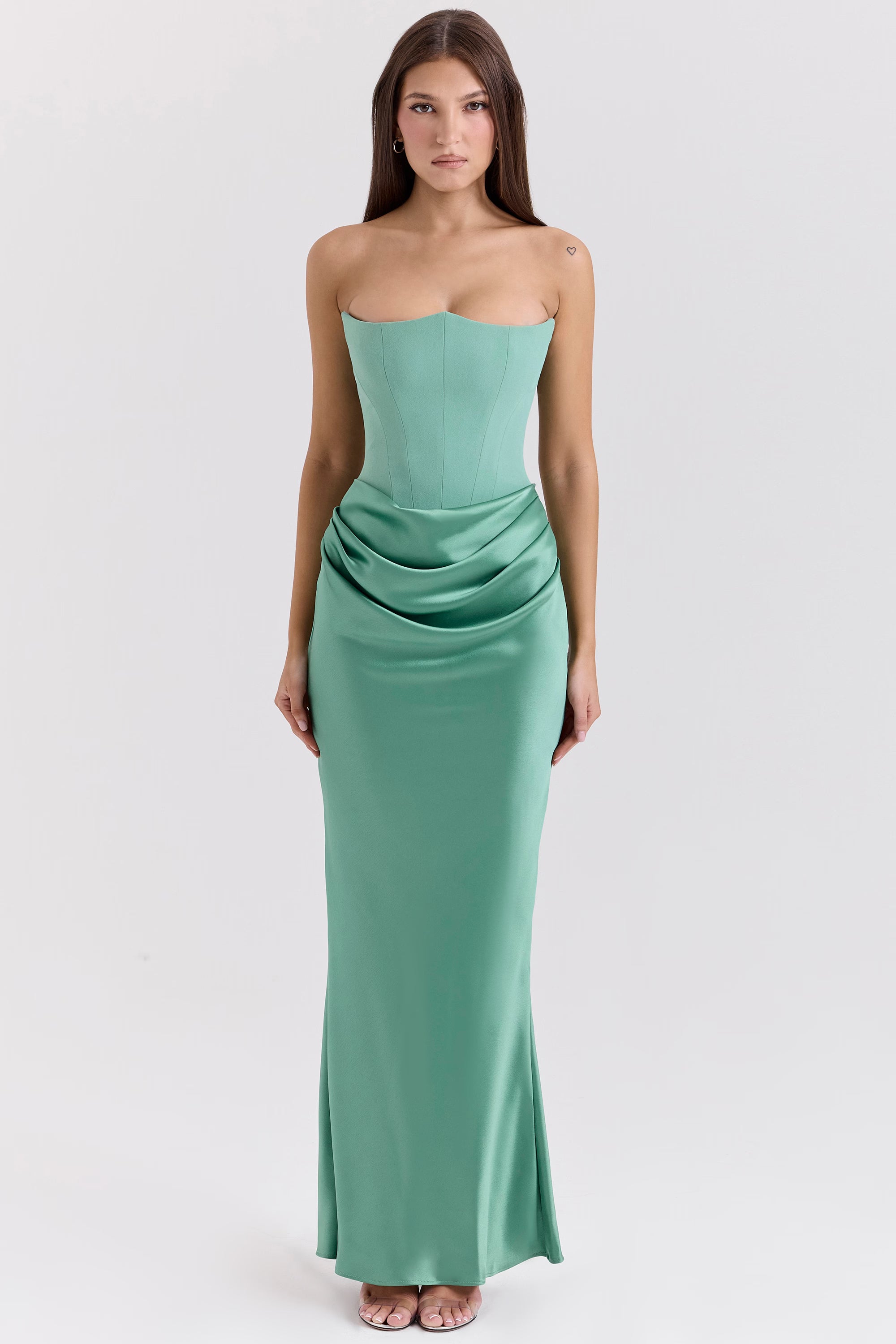 Rosalind Maxi Dress - Blue Pine